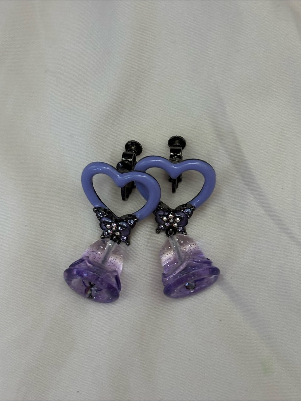 Sailor Moon x Anna Sui Crystal Carillon clip-on earrings